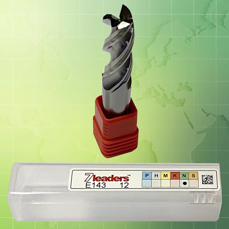 7Leader E143 Aluminum Milling Cutter, 7Leader Special Milling Cutter, 3-Flute