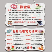 Home Gauge Home Wall Chart Students Study Study Inspirational Signs Room Door Card Boys Children Girls Decoration Listings