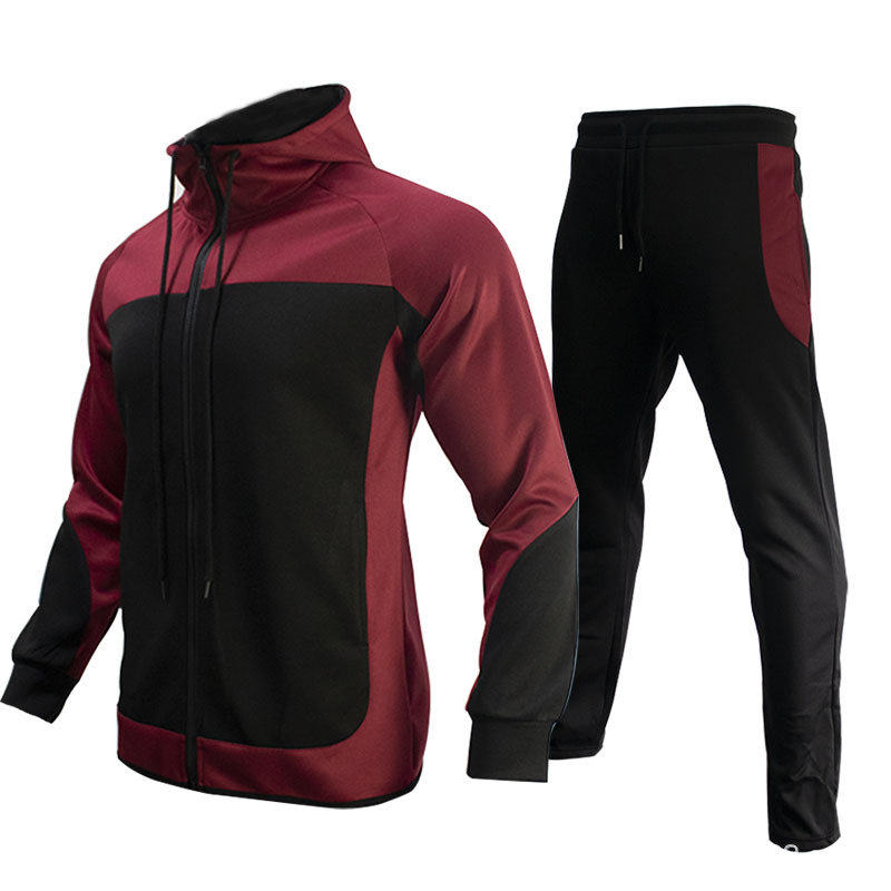 Spring Autumn Clothing Men's Running Fitness Suit Clothing Training Wear for morning run Fitness Room Large Size Coat Sport Suit