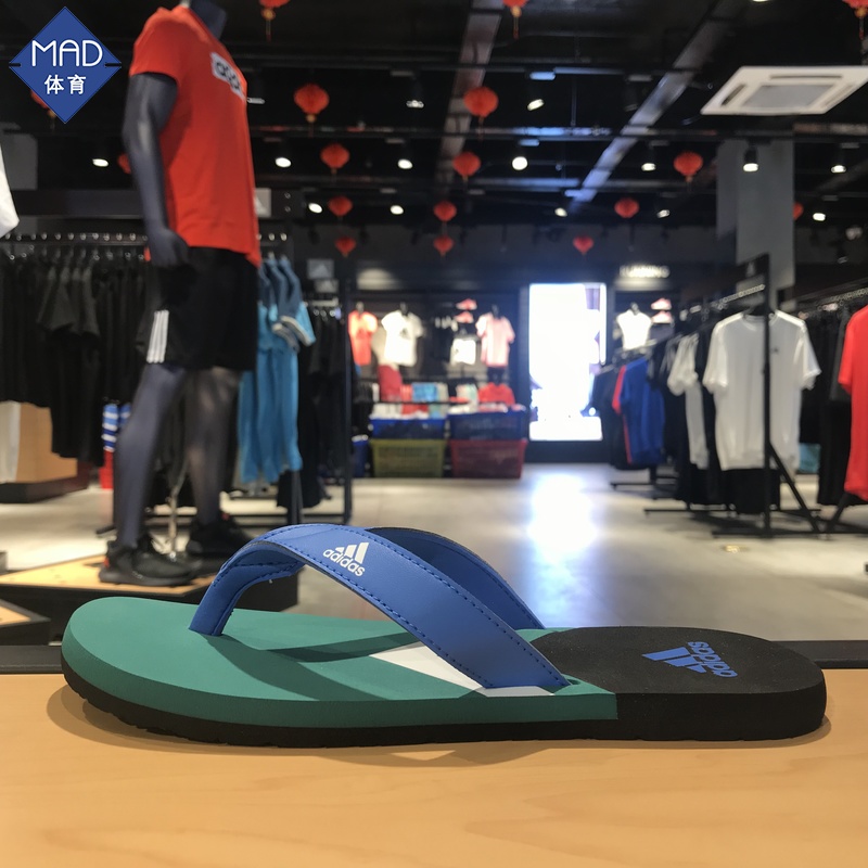 Adidas Adidas 2019 Summer Men và Dép nữ Dép xỏ ngón Dép thông thường F35025 F35034 - Dép thể thao dép cao gót