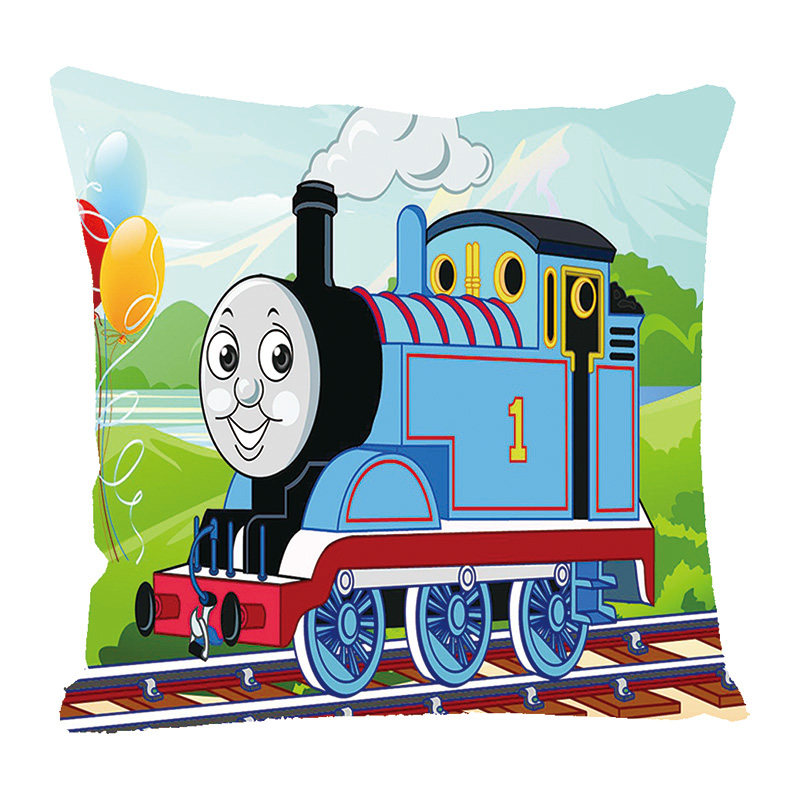 Animation cartoon Thomas children's pillow car cushion primary and secondary school students kindergarten reward gifts can be customized
