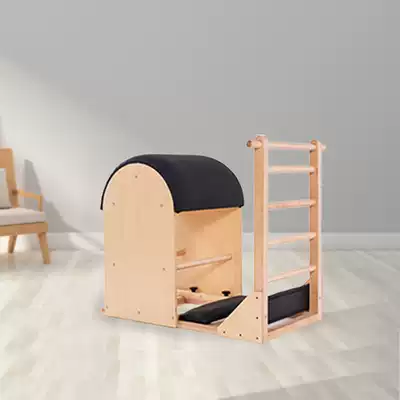 Pilates reorganization training bed five-piece wooden frame ladder bucket Pilates large equipment wooden ladder bucket orthosis