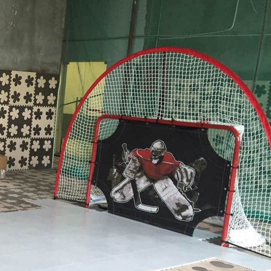 Ice hockey Shooter training ice hockey Entrance Barrier Net Light Poo Type Detachable Easy Group Assembly Standard Ball Door Frame Use