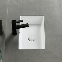 500X310 extremely narrow wide ceramic under-stage basin square family type hand basin Home Small size Number balcony washbasin surface pool