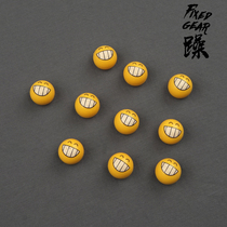 Diefei bicycle smiley face valve nozzle eyeball dust cap Biya car bicycle valve nozzle