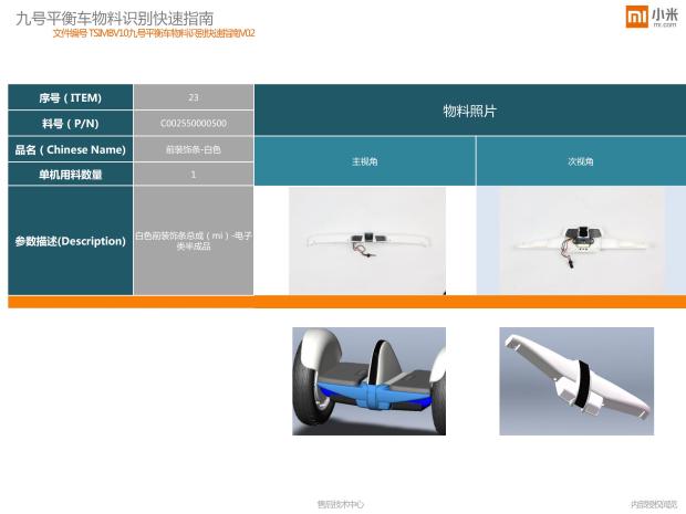 Ninebot kê chín cân bằng xe phía trước thanh ánh sáng phía sau thanh ánh sáng dải trang trí kê kê tự động ánh sáng cảm biến - Smart Scooter xe 2 bánh cân bằng
