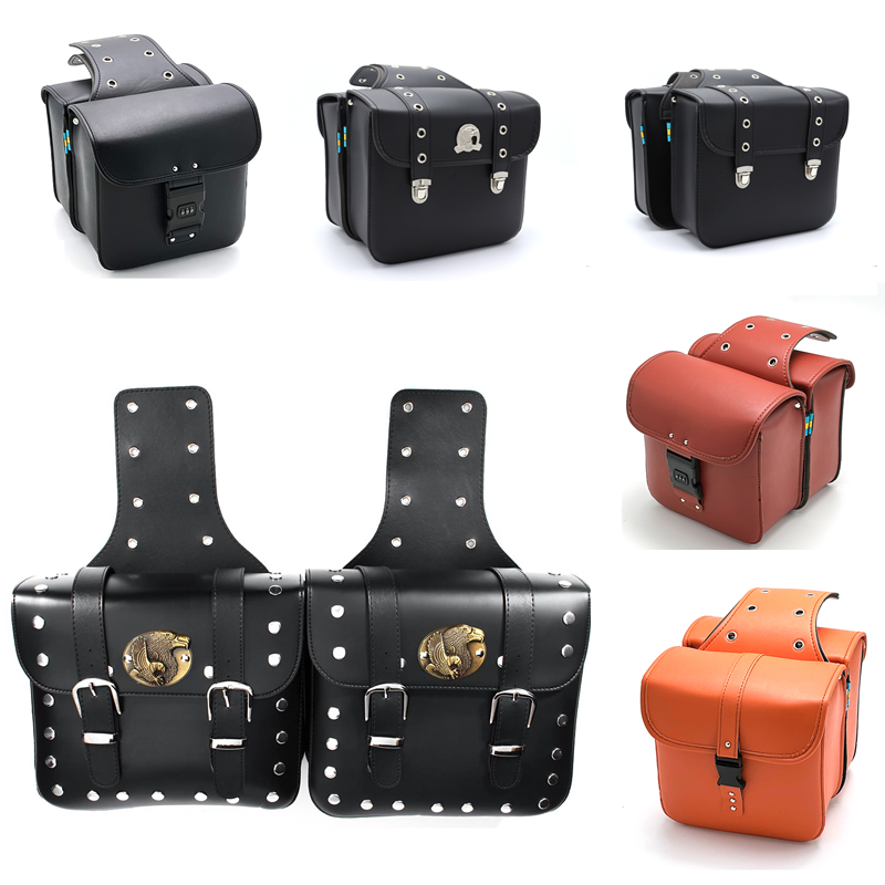 Motorcycle Electric Car Scooter Cruising Ha L Taiko Retrofit Waterproof Hung Wrapping edge Bag Saddle Bag side box-Taobao