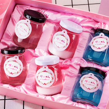 樱之味 日式樱花果冻布丁礼盒，生日情人节创意礼物