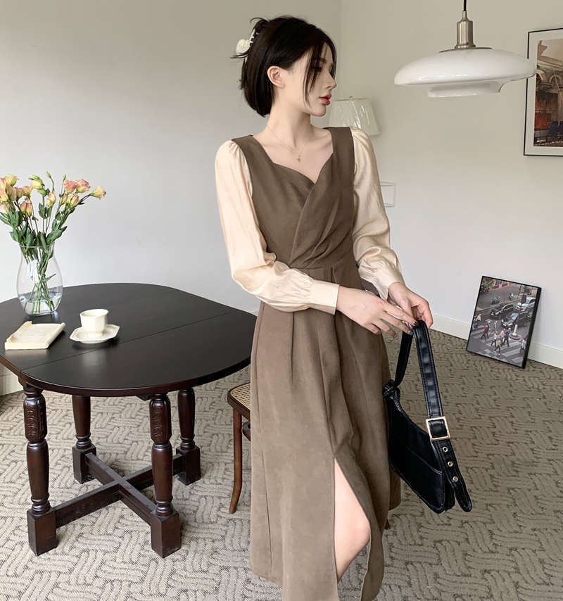 Fashionable dress, sexy skirt, autumn, 2022 collection, western style Fashionable dress, sexy skirt, autumn, 2022 collection, western style