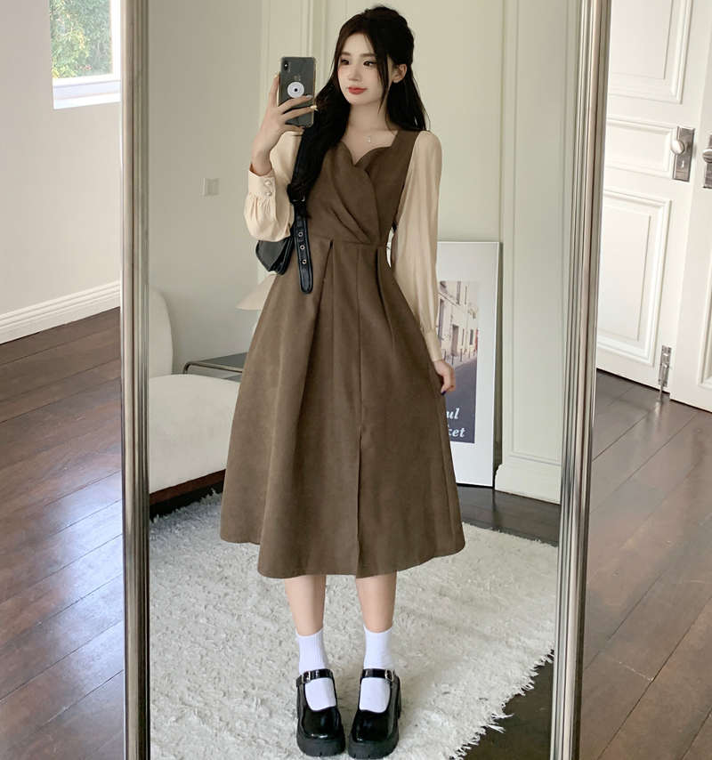 Fashionable dress, sexy skirt, autumn, 2022 collection, western style Fashionable dress, sexy skirt, autumn, 2022 collection, western style