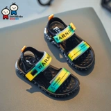 Детские модные сандалии для мальчиков, летняя детская пляжная обувь, мягкая подошва, сезон 2021