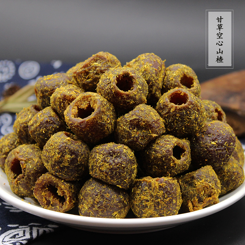 Hangzhou Terrific Liquorice Hollow Fresh Hawthorn 500g Liquorice Hawthorn Vanilla Fruity Sour Sweet Fruits Candied Candied Fruit