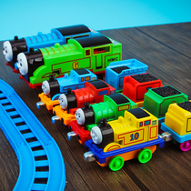 Educational childrens train toys universal track accessories electric alloy track small train combination