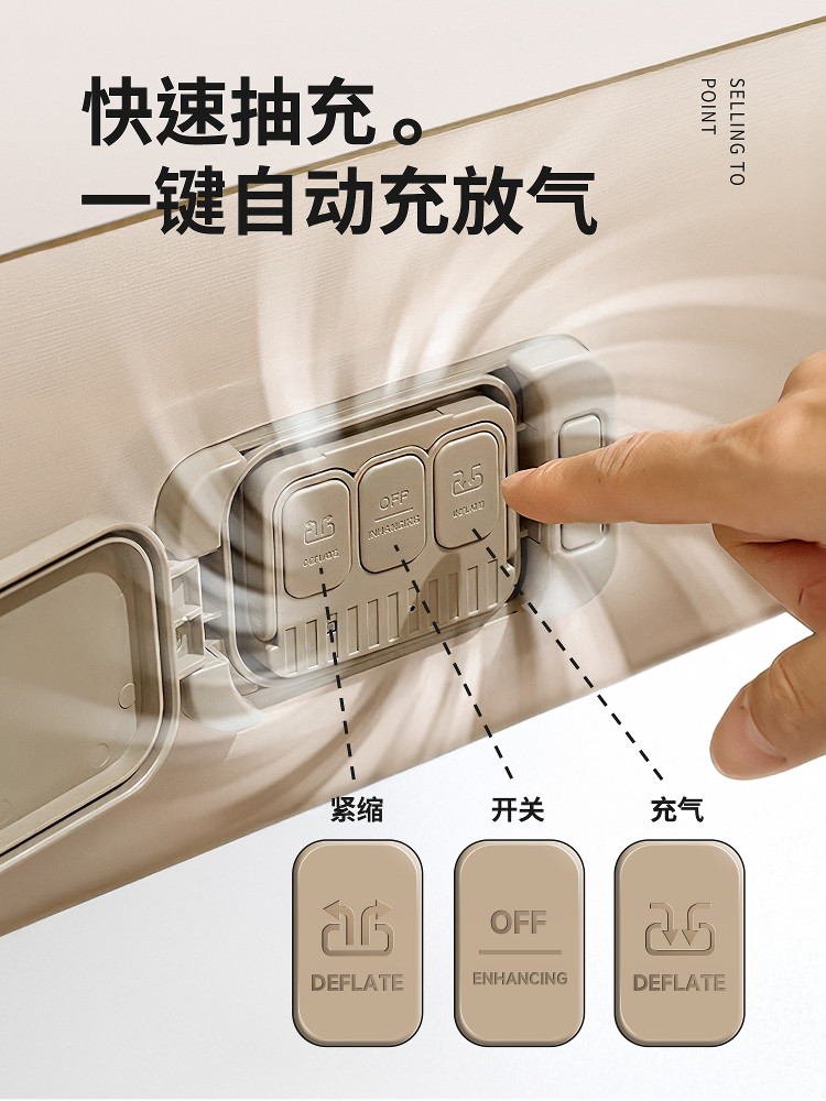 Explorer Inflatable Mattress for Outdoor Camping, Floor Sleeping, Home Use, Single Person, Fully Automatic Folding Bed, Sleeping Pad, Air Mattress