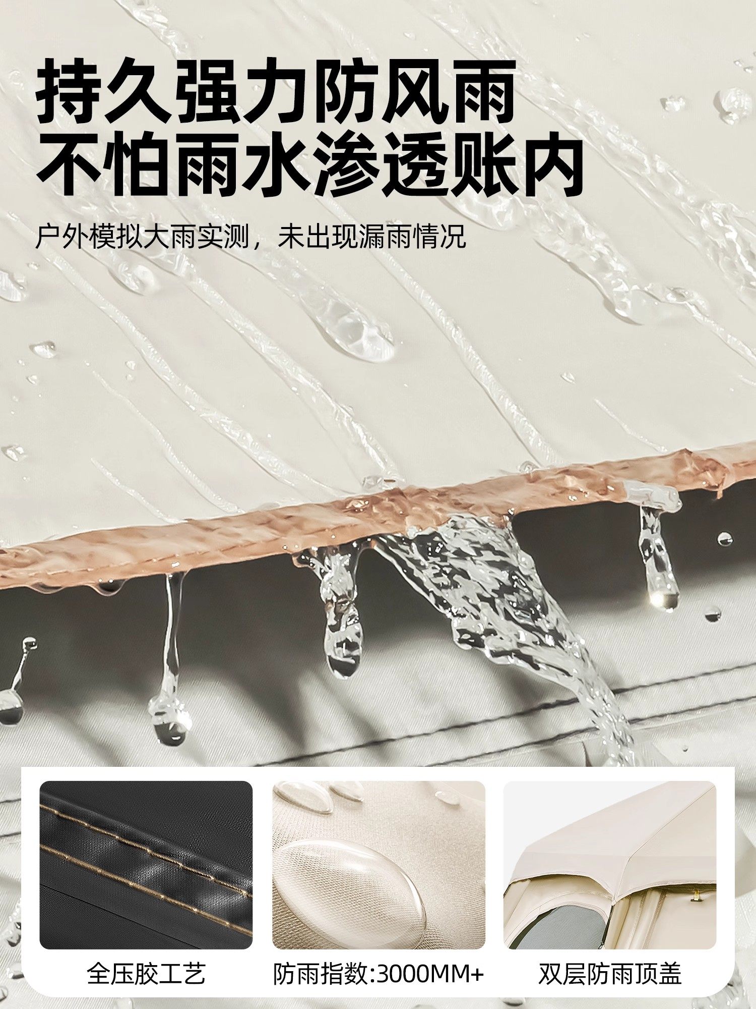 Explorer Tent Outdoor Portable Folding Camping Equipment Full Set for Overnight Camping Automatic Thickened Rainproof Park