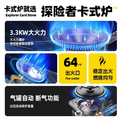 Кассетная плита, портативная новая плита, кассетная плита, газовая плита, газовая плита для кемпинга, пикника, полный набор кухонной утвари