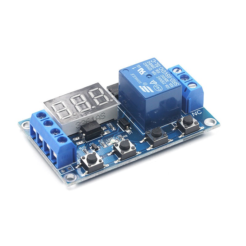 All-way relay module delay power-off disconnect trigger delay cycle timing circuit switch