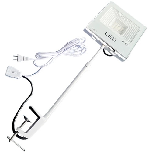 Светодиодные стрельба стрельба с длинной лопатой светло -белой выставка президент полюсной клип квадратный свет Бесплатный проводка.