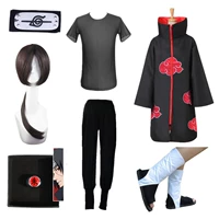 Spot Naruto Uchiha 鼬 cosplay quần áo Xiao tổ chức Cloak cloak tóc giả nam anime đầy đủ cosplay zero two