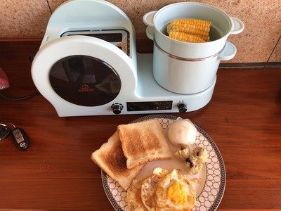 九殿早餐机，快手上班族的移动小厨房