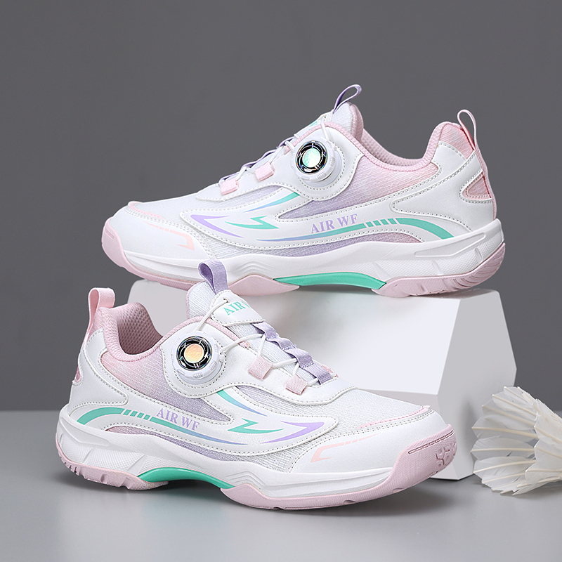 New Children's Badminton Shoes for Girls and Boys, Non-Slip, Wear-Resistant, Breathable Sports Shoes, Table Tennis Shoes, Tennis Training Shoes