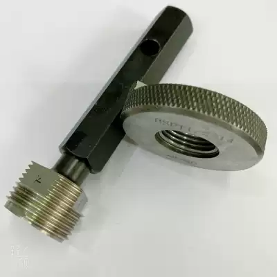BSPT inch conical pipe thread ring gauge plug gauge tooth shape angle is 55deg BSPT1 8 3 8 3 4 1 inch
