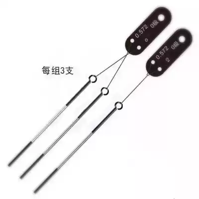 Three-needle measuring needle Needle gauge Thread Stylus Thread measurement 0 Level 1 Level 0 118-6 585