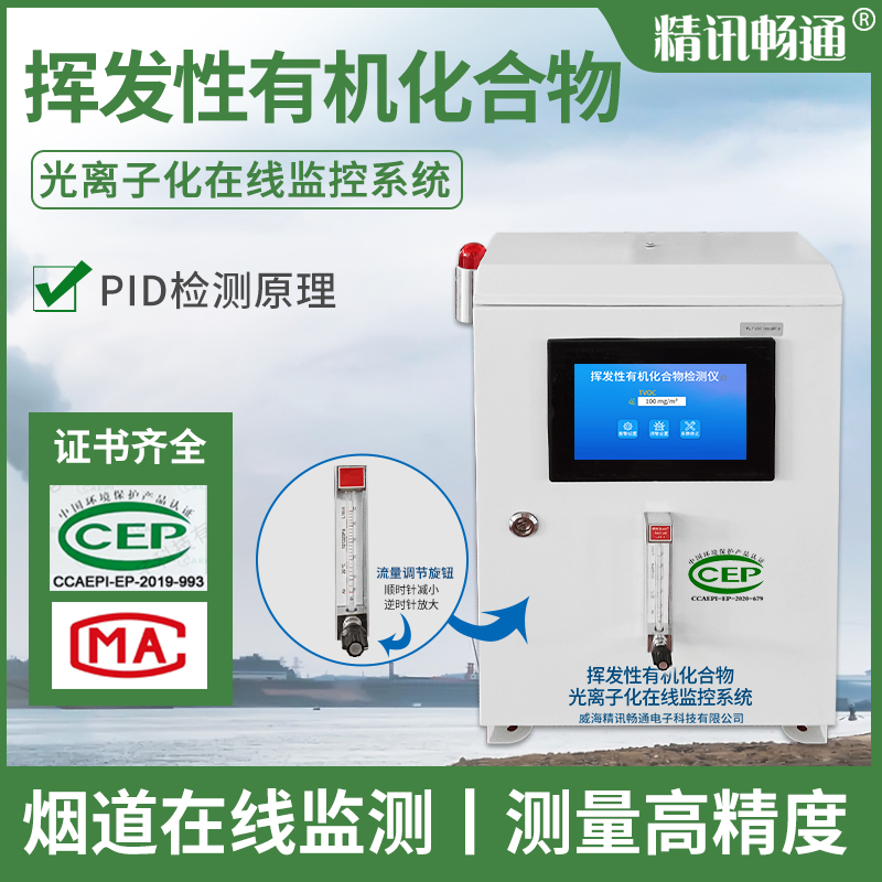 VOC Online Monitoring of NOOC VOC VOC Electronic CEMS Smoke Gas Particulate Concentration Detection of Nitrogen Oxide VOCS