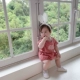 Quần áo trẻ em Lin Lin, thư bé, quần áo một mảnh, quần áo mùa hè cho bé, bé gái, quần áo, bé gái, quần áo leo núi, Hàn Quốc - Áo liền quần quần áo trẻ em hàn quốc
