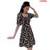 Summer trang bị cho 2020 Pháp mỡ váy mm mỏng nghiền hoa phụ nữ váy dài mới lớn mã retro hoa cúc chiếc váy của phụ nữ 