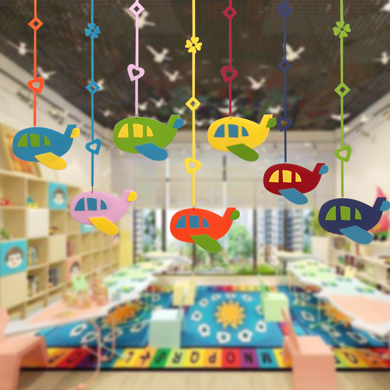 Children S Room Nursery Classroom Corridor Ceiling Decoration