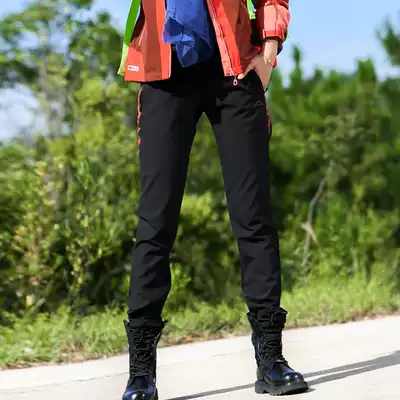 Yaluto outdoor assault pants women's thick elastic fast-drying trousers breathable mountaineering fast-drying pants spring and autumn