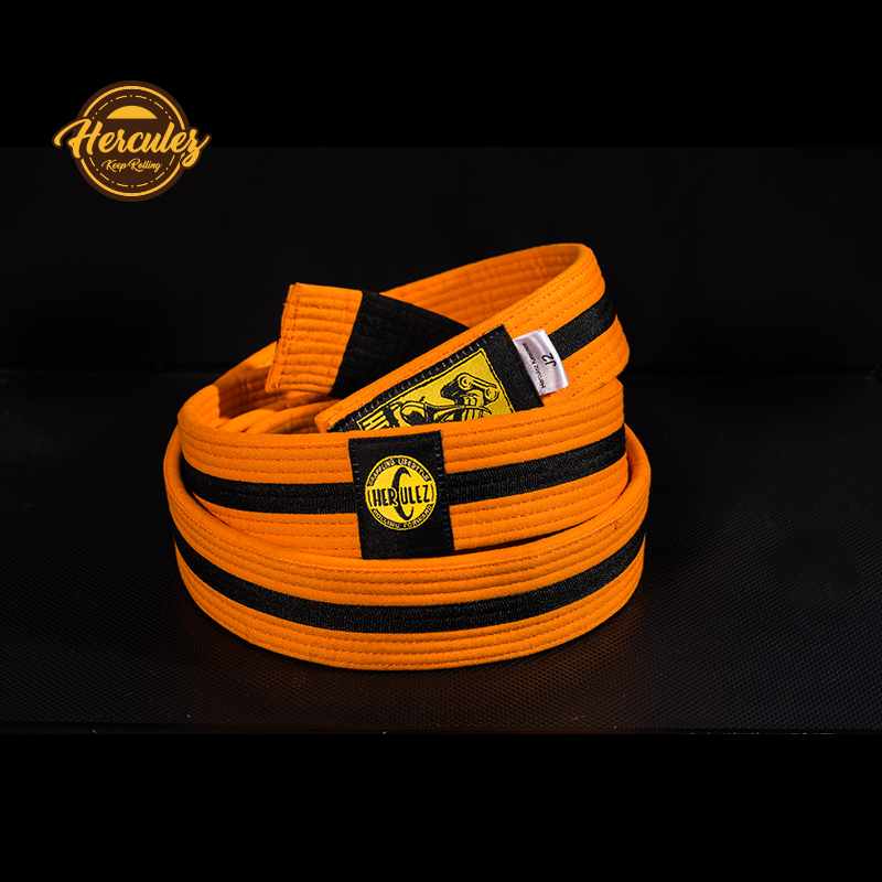 HERCULEZ IBJJF International Soft-Fidelity Standard Children's Jiu-Jitsu Belt (Interspersed)