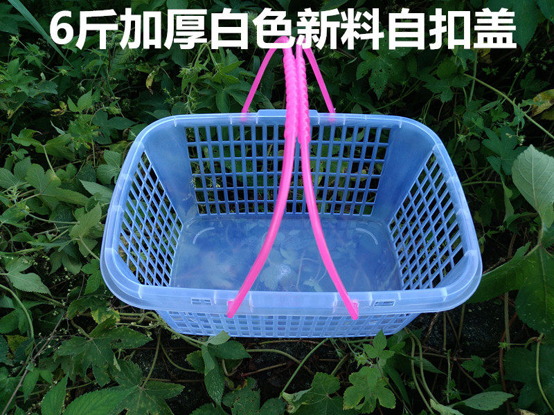 6 Kg Poplar Plum Basket Grape Basket Strawberry Basket Plastic Fruit Loquat Basket Without Fig Plum Eggs Basket