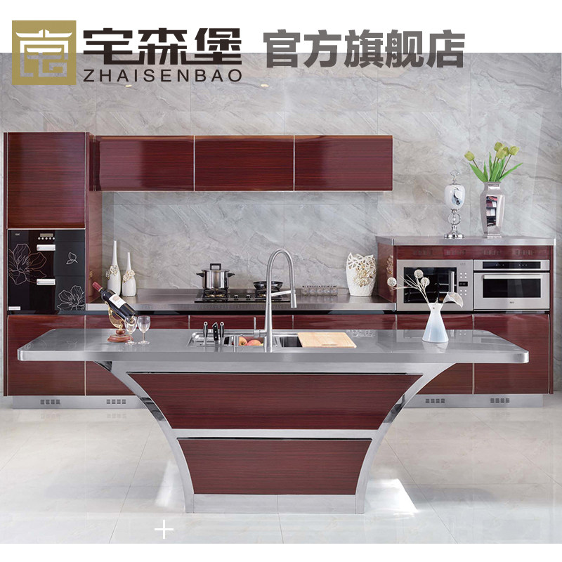 304 stainless steel wood paint door board custom cabinet luxury industrial wind drawing snow and flash sand