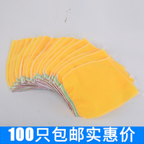 Disposable bath towel special thin double-sided single-sided strong decontamination Bath back gloves bath