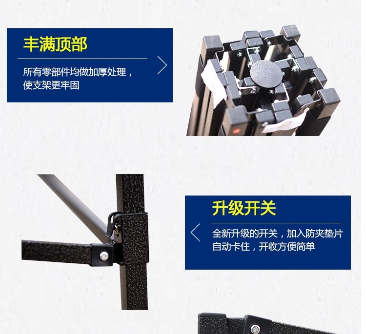 Quảng cáo mái hiên ngoài trời mui xe gấp chuồng nơi trú ẩn bốn chân bốn góc kính thiên văn tán mái hiên lều - Lều / mái hiên / phụ kiện lều lều cắm trại 2 người