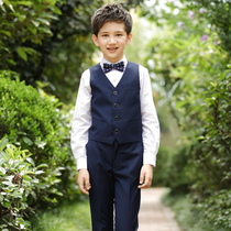 Childrens Fashion Higher Young Super Boy Dressing Suggest Boy Piano Show
