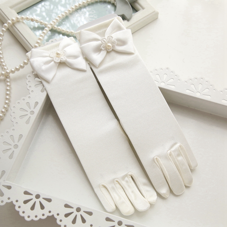 Gants pour fille en satin - Ref 2150165 Image 10