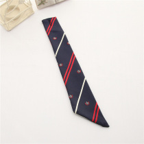 Childrens Little Tie College School Uniform Boy Girls Girls Boy and Girls with eye-button Crown Pattern Tie