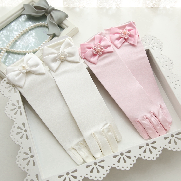 Gants pour fille en satin - Ref 2150165 Image 9