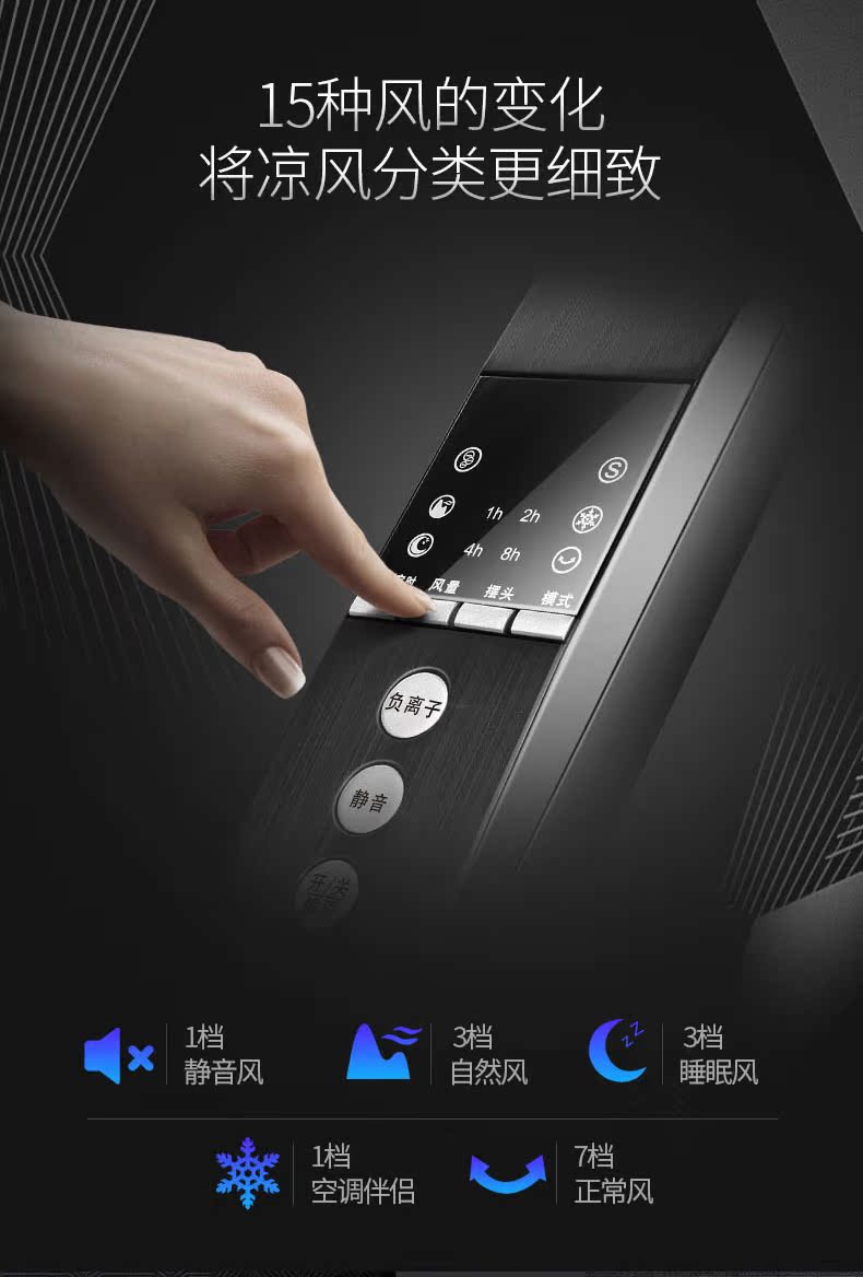 quạt mini cầm tay phun sương Emmett quạt điện sàn nhà bảy lá điều khiển từ xa sàn quạt tiết kiệm năng lượng lắc đầu quạt điện dọc quạt im lặng - Quạt điện quạt cây mitsubishi