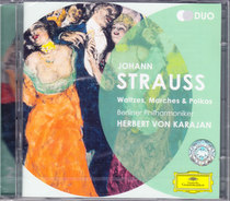 John Strauss: Waltz March polka original CD Karajan 4790002