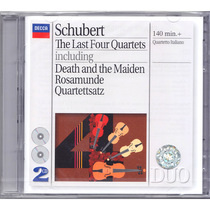 Schuberts last four string quartets Italian quartet original CD Penguin Samsung