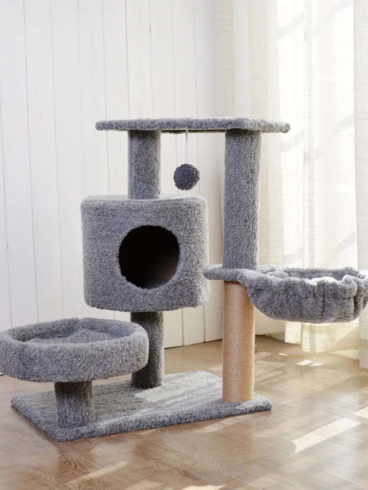 Same-day delivery National provinces cat climbing frame Cat scratching board Cat tree cat supplies Pet toys Cat climbing frame cat nest