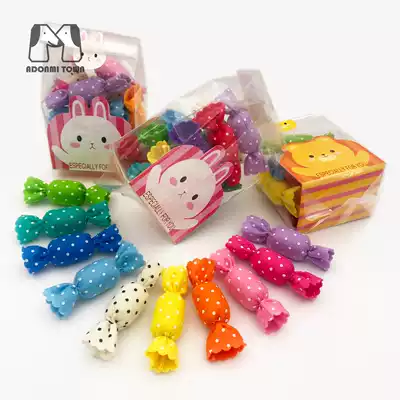 Non-woven handmade candy job lollipop finished product simulation three-dimensional kindergarten manual job play house wine