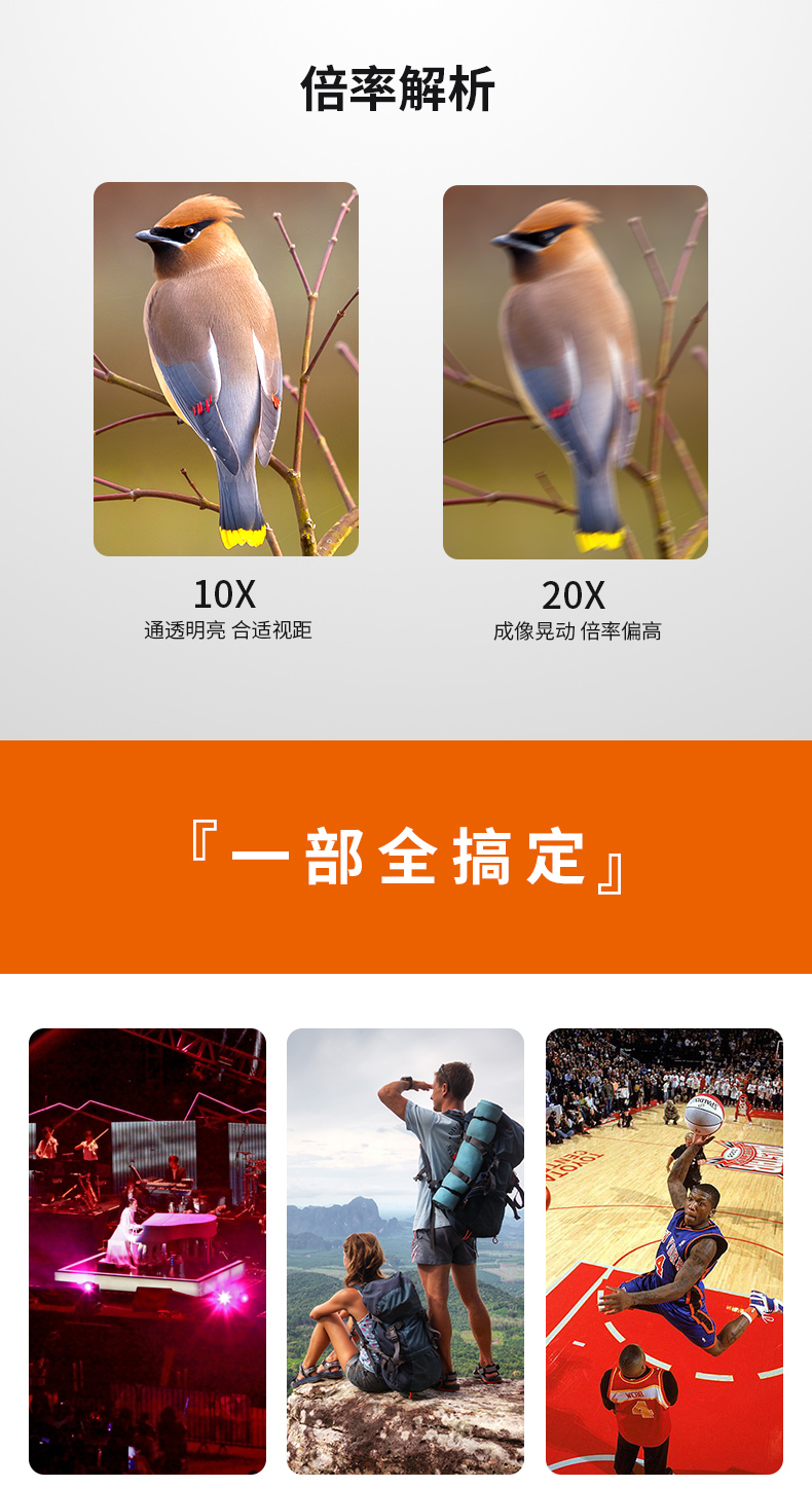Eski mới độ nét cao ánh sáng ban đêm tầm nhìn thấp ngoài trời săn ong triệu video quay ống nhòm di động - Kính viễn vọng / Kính / Kính ngoài trời kính thiên văn f36050