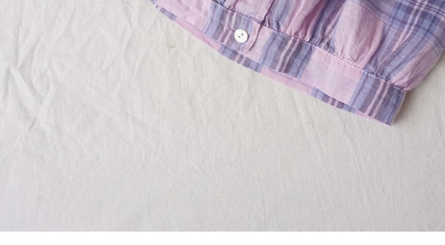 Áo sơ mi trẻ em nam và nữ gạc cotton không tay áo trẻ em retro lỏng áo mùa hè thoáng khí - Áo sơ mi áo sơ mi trẻ em