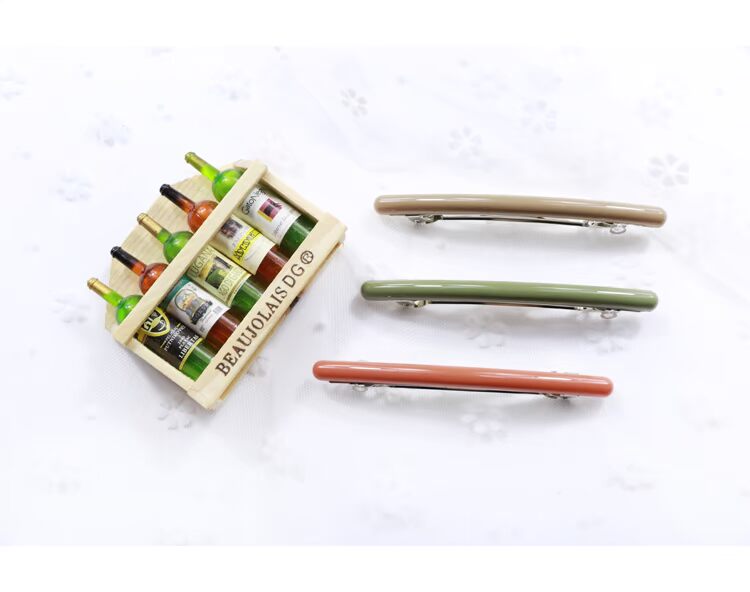 Hàn Quốc nhập khẩu phụ kiện tóc mũ trùm đầu đơn giản tính khí phụ nữ macarons từ clip mùa xuân clip bên clip kẹp tóc nữ hoang dã - Phụ kiện tóc đồ cột tóc