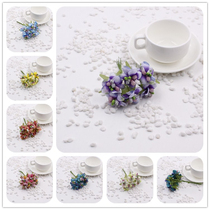 DIY wreath material simulation small Plum Berry bride hair jewelry candy box corsage decoration flower decoration